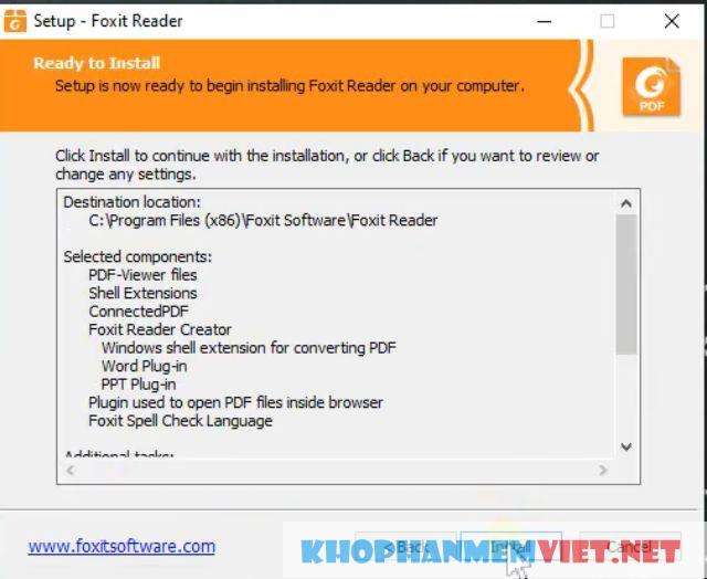 Hướng dẫn cài đặt Foxit Reader miễn phí