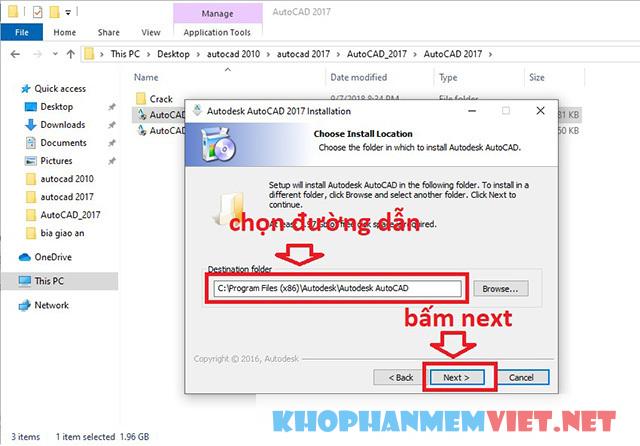 Hướng dẫn cài đặt Autocad 2017 miễn phí