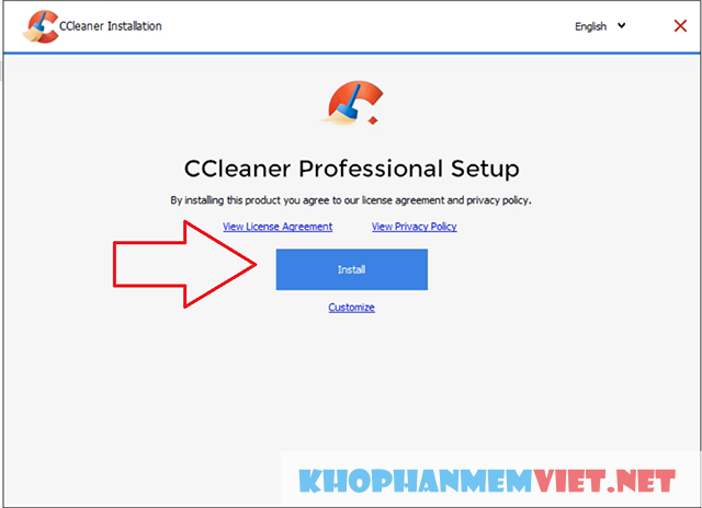 Cách cài đặt ccleaner