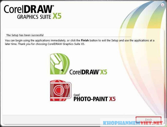 Hướng dẫn cài đặt corel Draw x5