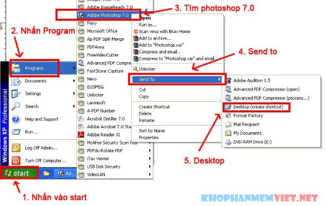 Hướng dẫn cài đặt photoshop cs7 miễn phí