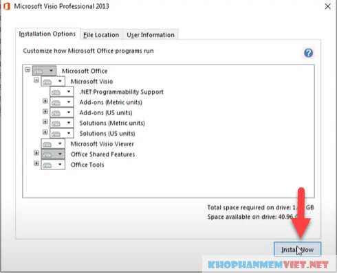 Hướng dẫn tải visio 2013 miễn phí