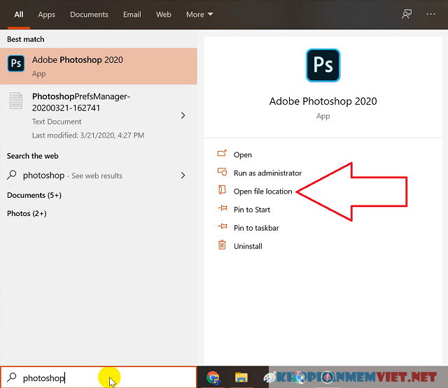 Hướng dẫn cài đặt photoshop cc 2020 miễn phí