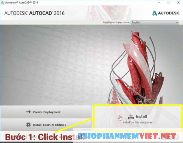 Hướng dẫn cài đặt Autocad 2016 miễn phí