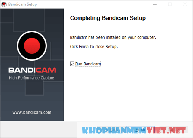 Hướng dẫn cài đặt bandicam 4.4 miễn phí