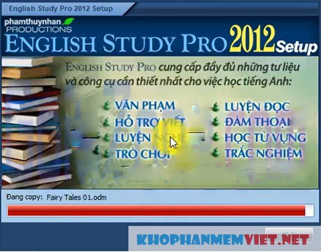 Cài đặt english study pro