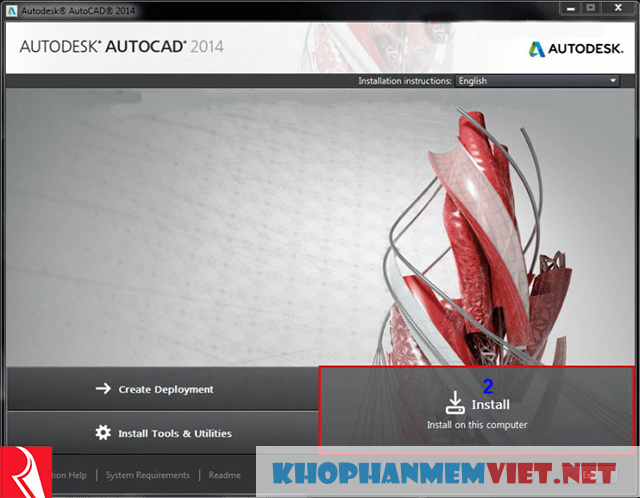 Hướng dẫn cài đặt Autocad 2014 miễn phí