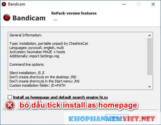 Hướng dẫn cài đặt bandicam 4.5 miễn phí