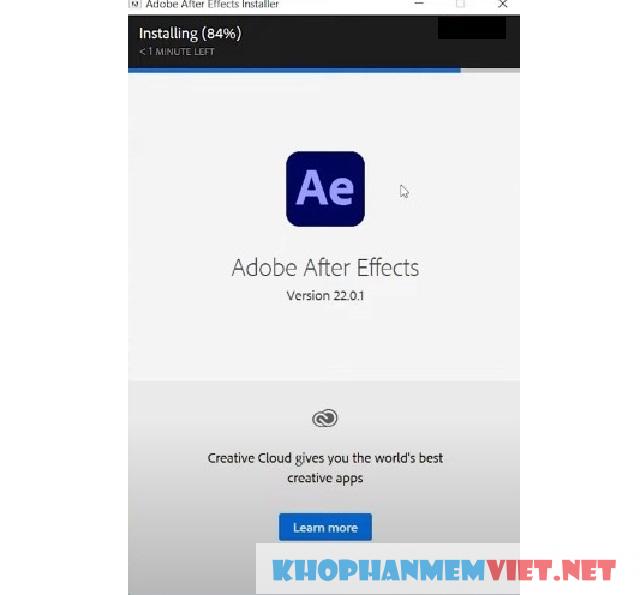 Hướng dẫn cài đặt After Effects 2022 miễn phí