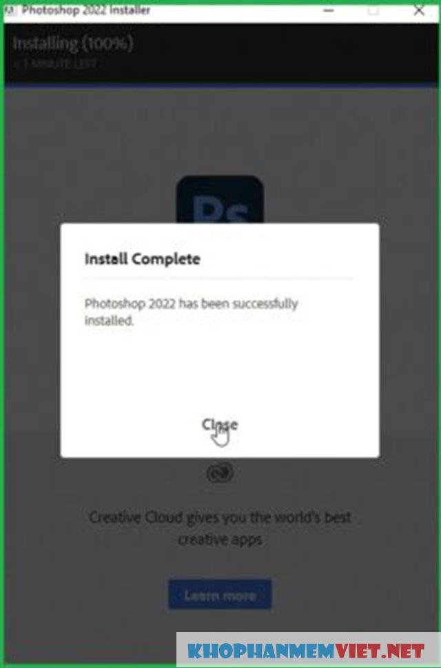 Hướng dẫn cài đặt Photoshop 2022 miễn phí