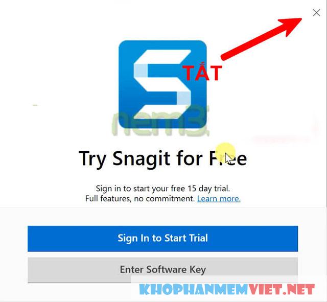 Hướng dẫn cài đặt Snagit 2022 miễn phí