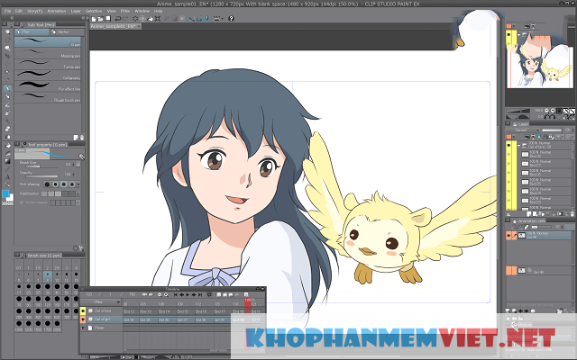 Những tính năng nổi bật của phần mềm Clip Studio Paint EX 1.11.4 hiện nay