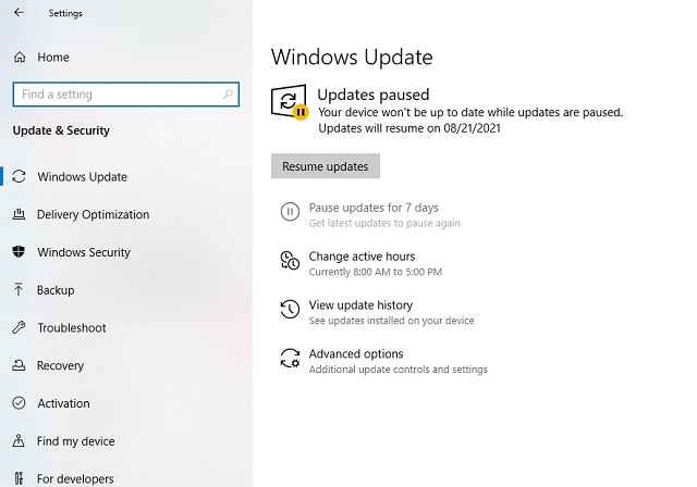 Cách tắt update win 10 vĩnh viễn