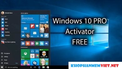 Cách acitve win 10 miễn phí