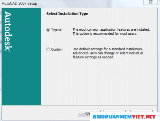 Hướng dẫn cài đặt autocad 2007 miễn phí