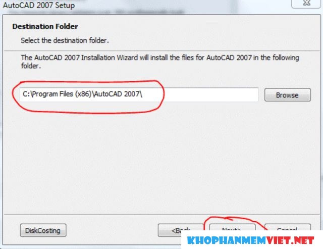 Hướng dẫn cài đặt autocad 2007 miễn phí