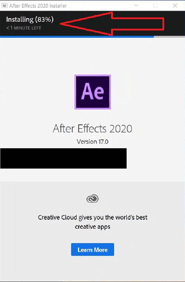 Hướng dẫn cài đặt After Effects 2020