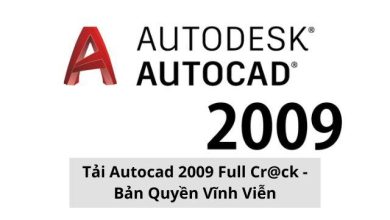 Giới thiệu phần mềm Autocad phiên bản 2009