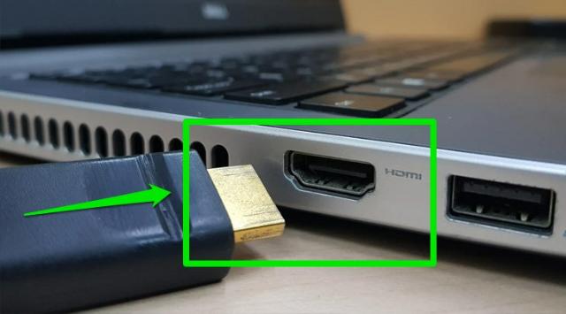 Cách kết nối laptop với tivi qua cổng hdmi