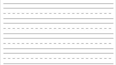 mẫu giấy kẻ ngang file PDF