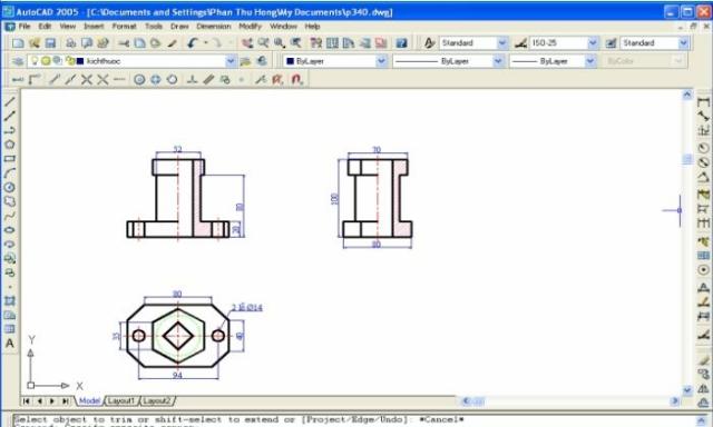 Phần mềm cho phép người dùng cá nhân hóa bản vẽ