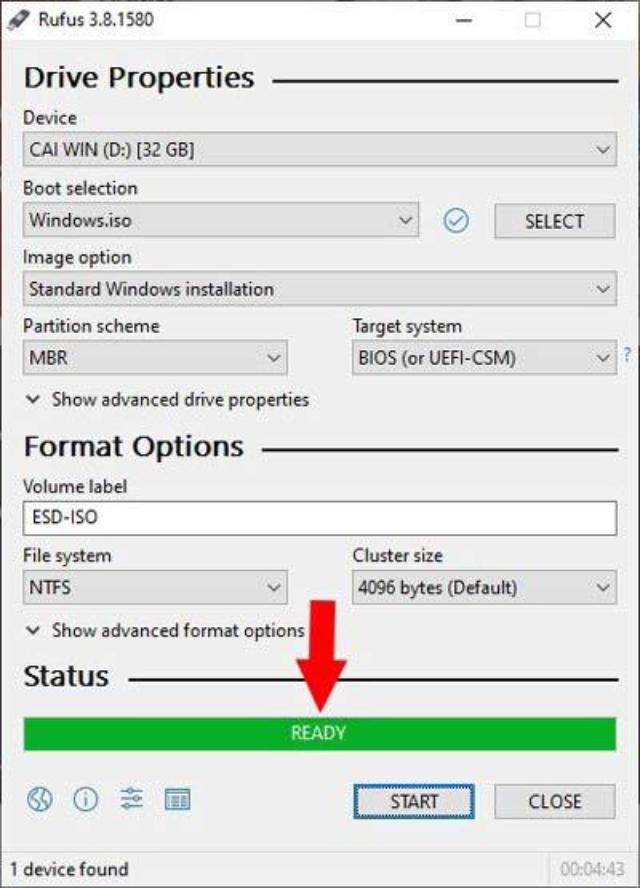 Tải win 10 bằng usb boot